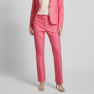 Mos Mosh Ellen Night Pants Camellia Rose Pink Size 36 US 4 Stretch Tailored NWT